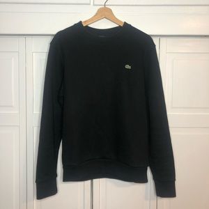 Lacoste jumper sweatshirt medium black